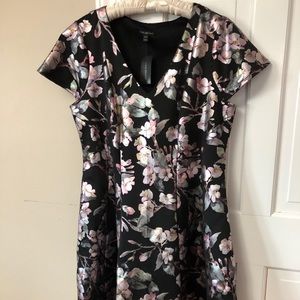NWT light catching floral dress